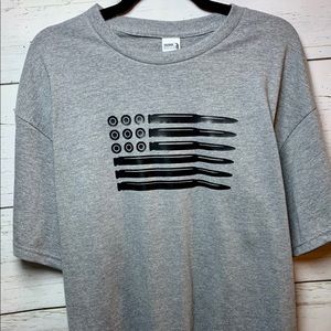 American Flag Bullets T-Shirt